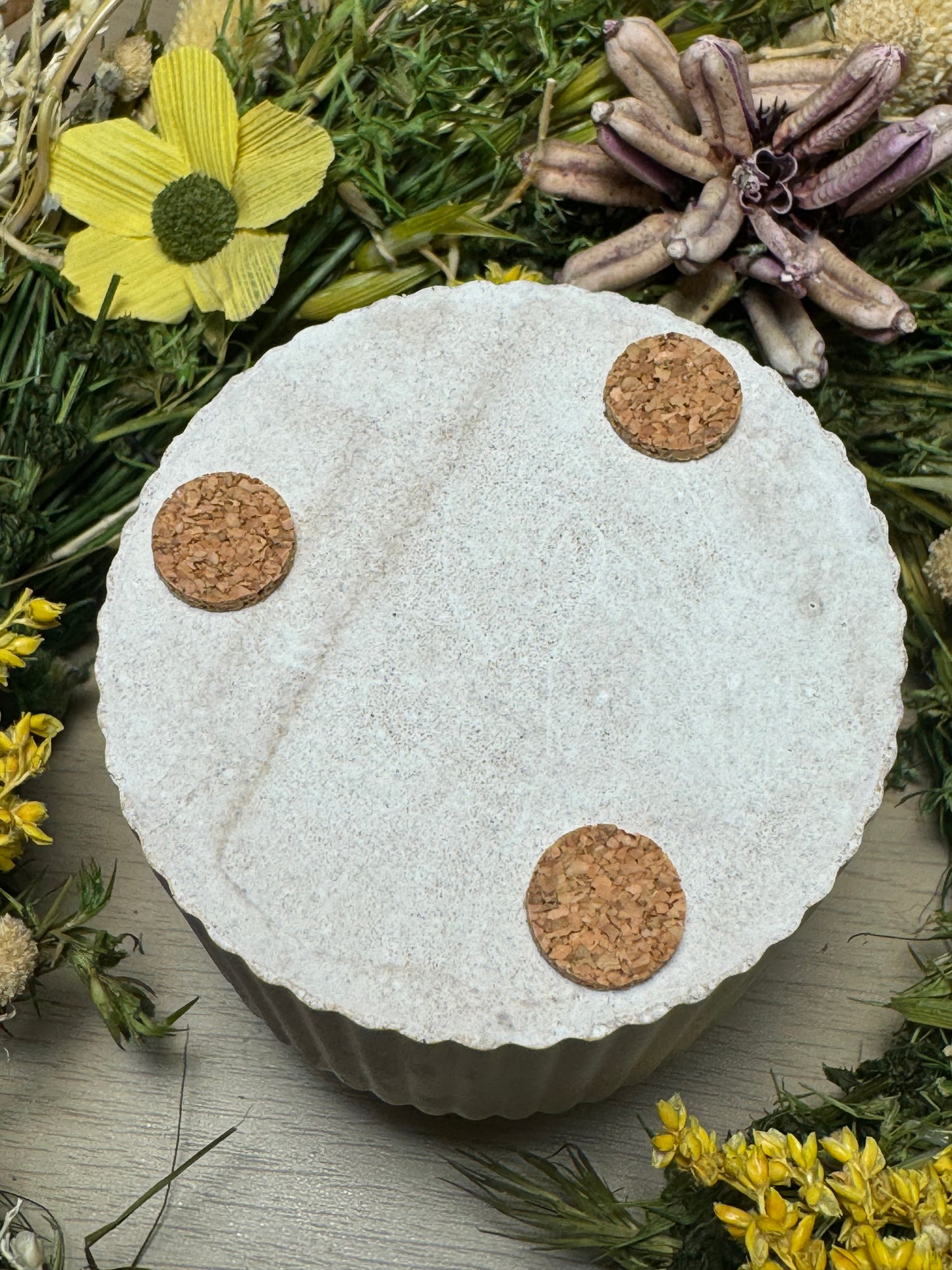 Modern Jesmonite Decorative Vase – Handmade AC730 Stone Texture Vase for Flowers or Shelf Styling
