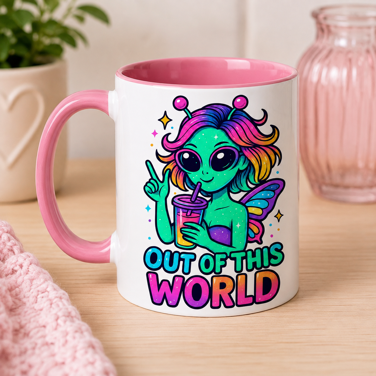 Out of This World Alien Mug