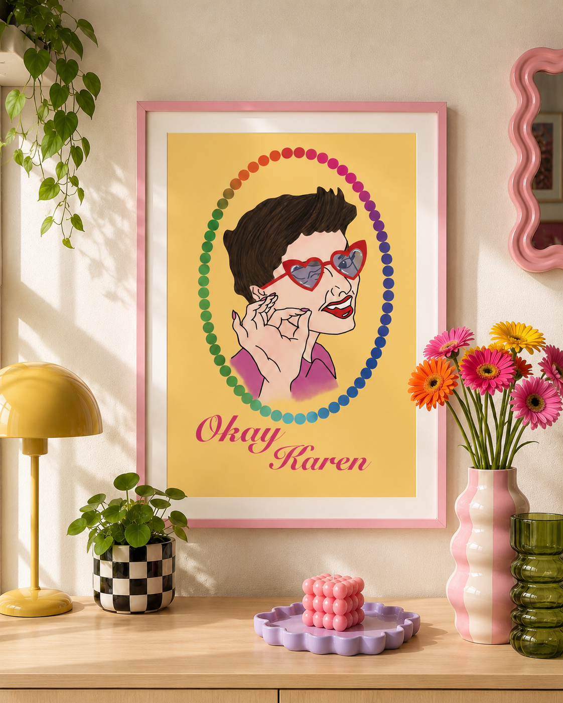 Okay Karen Art Print